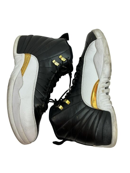 Rare Nike Air Jordan 12 Retro Wings Basketball Shoes Mens 11 Black/White/ Gold L main image 7